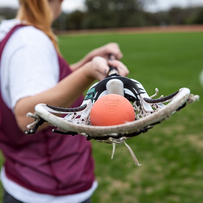 Champion Sports Lacrosse Balls – Official Size SEI Certified, Multi-Color Packs of 3, 6, or 12 for Practice & Games