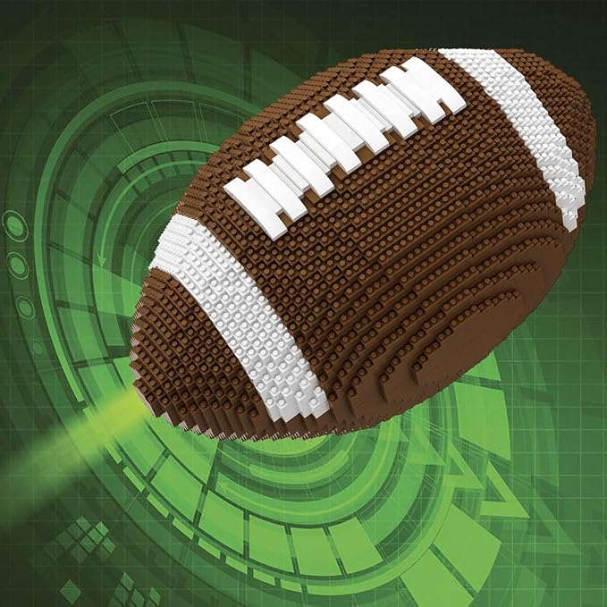 American Football Micro Building Blocks Set（4752PCS） - Architectural Model Toys Gifts for Kid and Adult，3D Building Block Toys Gift for Sports Enthusiasts