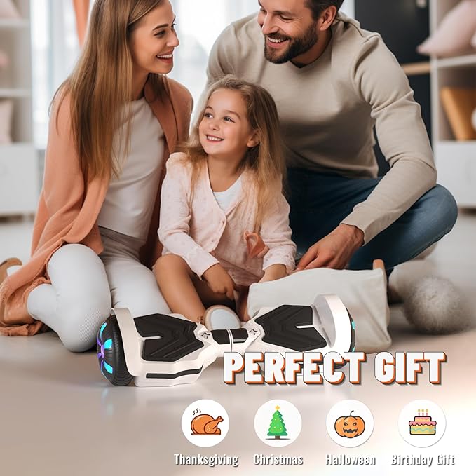 SIMATE Scooter, Bluetooth Speakers and LED Light-Up Wheels, APP Control, Dual 250W Motors, 8.5 mph Max Speed & 8.5 Miles Max Range, Gifts for Kids Adults Girls Boys