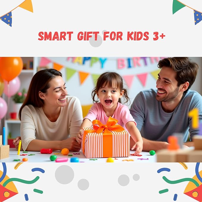 Wooden Puzzle Board for Kids Montessori Educational Toys Toddlers Preschool Learning Activities 3 4 5 6 Year Old Girls Boys Birthday Gifts Travel Toys for 3+ and Alphabet Magnetic Maze Ages 3-5