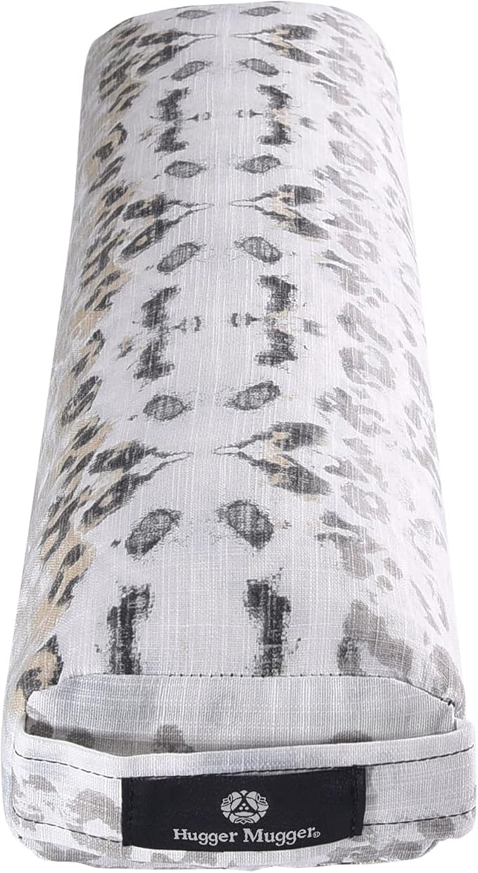 Hugger Mugger Pranayama Yoga Bolster - Very Firm, use Under Length of Spine for Deeper Breathing or Under Ankles, Handmade in The USA