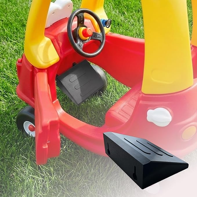 Removable Floorboard Footrest for Little Tikes Cozy Coupe - Protect Toddler Feet While Pushing - Ride-On Car Accessory Fits Classic, Fairy & Dino (Floorboard Only)