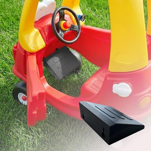 Removable Floorboard Footrest for Little Tikes Cozy Coupe - Protect Toddler Feet While Pushing - Ride-On Car Accessory Fits Classic, Fairy & Dino (Floorboard Only)