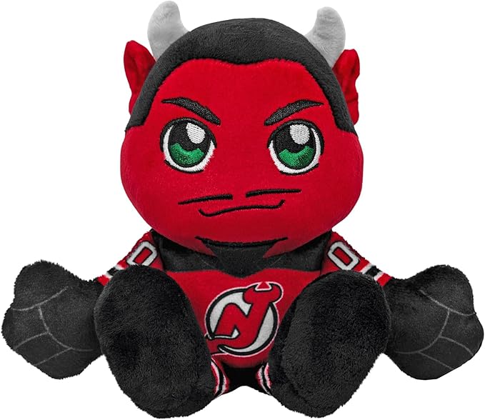 Bleacher Creatures New Jersey Devils The Devil 8" NHL Kuricha Mascot Sitting Plush - Soft Chibi Inspired Mascot