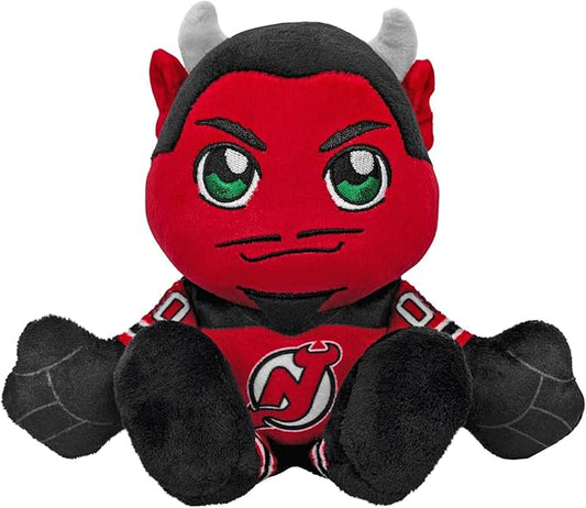 Bleacher Creatures New Jersey Devils The Devil 8" NHL Kuricha Mascot Sitting Plush - Soft Chibi Inspired Mascot