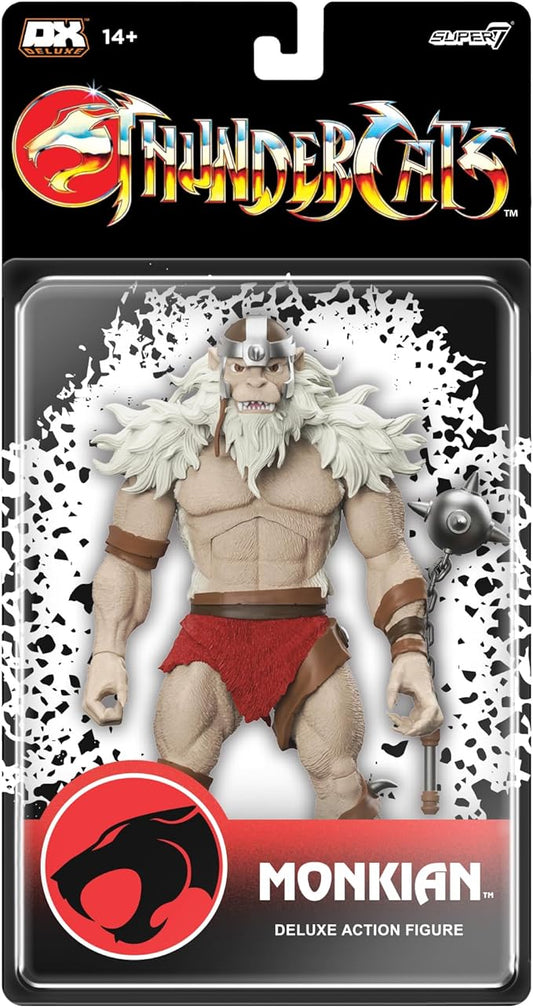 Super7 Deluxe Thundercats Monkian - 7" Thundercats Action Figure with Accessory Classic Cartoon Collectibles and Retro Toys