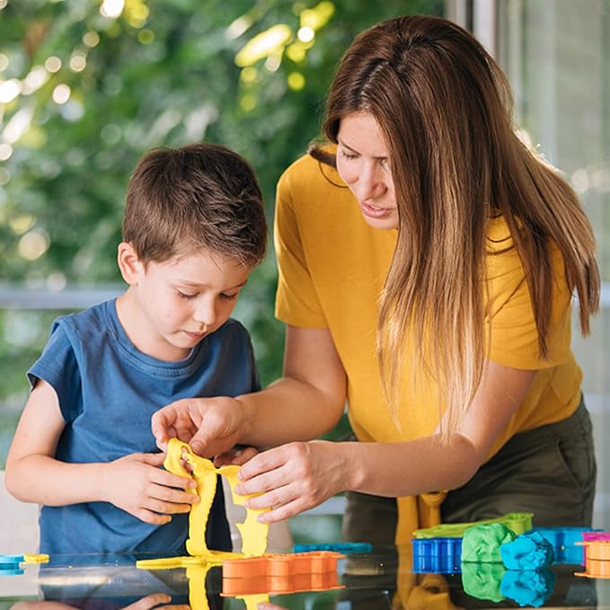 ESSENSON Air Dry Clay 56 Colors, Modeling Clay for Kids, DIY Molding Magic Clay for with Tools, Toys Gifts for Age 3 4 5 6 7 8+ Years Old Boys Girls Kids