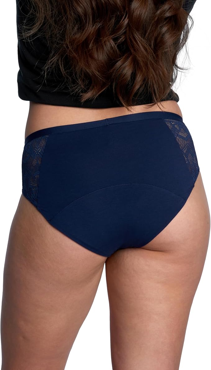 Thinx Ultra-Soft Leakproof Briefs for Women – Reusable, Comfy Period Underwear Holds Up to 12 Tampons