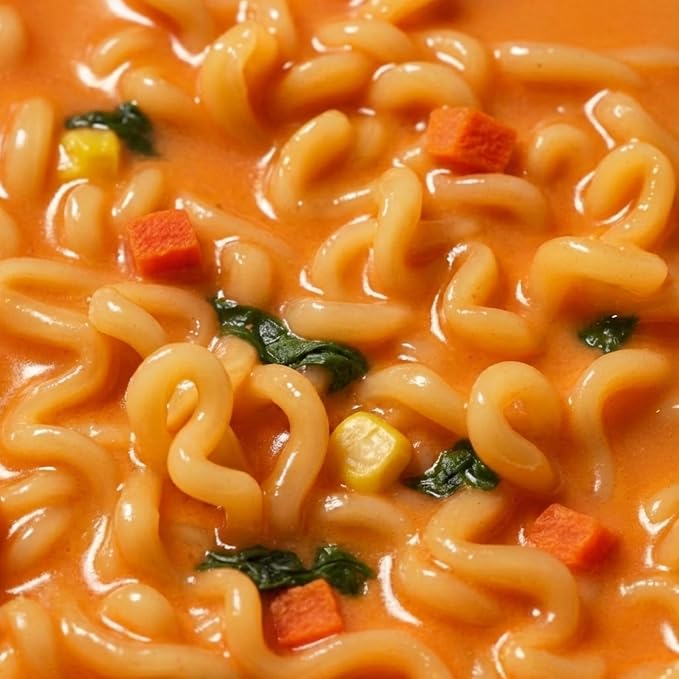 Cheesy Ramen – Spicy Cheddar Soup Ramen | Bold, Cheesy Heat, Korean-Style Spice | 3.92 oz (Pack of 4)
