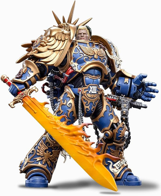JOYTOY Warhammer 40K 1/18 Action Figures, Ultramarines Primarch Roboute Guilliman Perfect for Collectors & Decor, Ideal Gift for Birthdays, Christmas, Character Figure - JT6342
