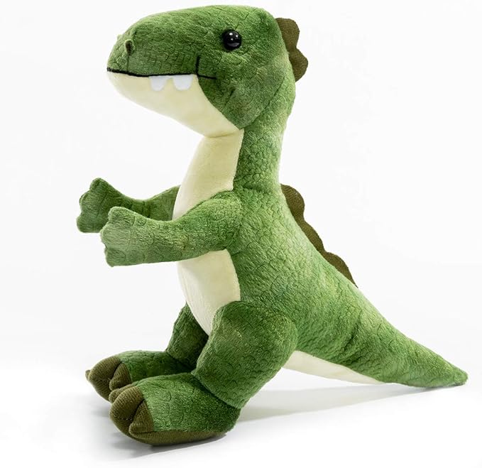 HollyHOME Plush T-Rex Dinosaur Baby Stuffed Animal Toy Kids Gift Green 10"