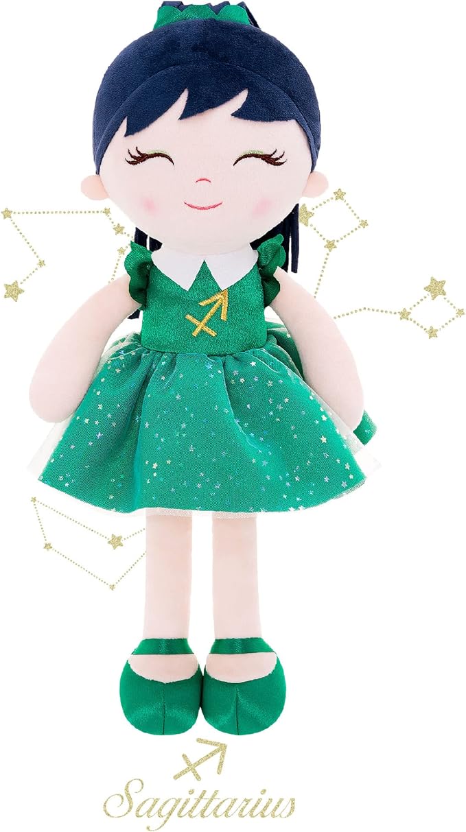 Baby Girl Gifts Plush Dolls Constellations Zodiac Doll Birthday Gift 17 inches Sagittari