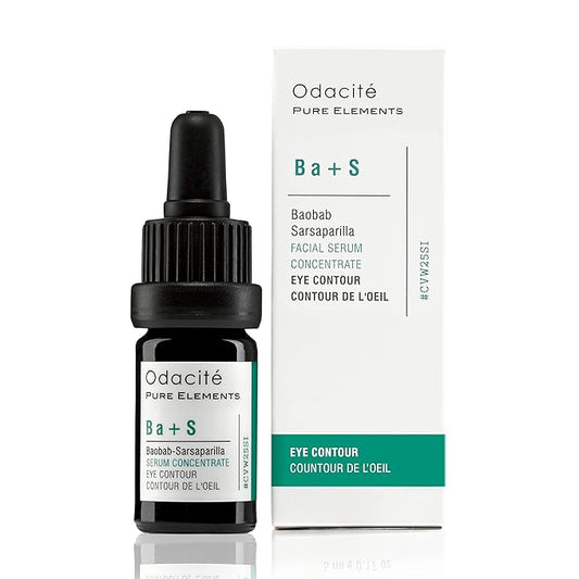 Odacité Brightening Serum Concentrate with Baobob for Anti Aging, Dark Circle, Puffiness, Wrinkles, Fine Lines and Under Eye Treatment - Vitamins A, E & F - 0.17 Oz