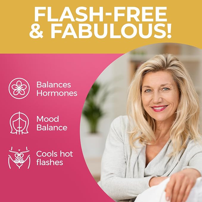 Lubracil Menopause Gummies for Women, Supplement Formula, 60 Gummies-1 Pack | Hormone-free menopause gummies with Black Cohosh & Ashwagandha minimize hot flashes and promote emotional wellness naturally