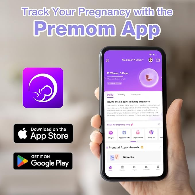 Easy@Home Pregnancy Test Strips: 100 Bulk Pregnancy Strips, Early Detection hCG Test Kit - Pruebas de Embarazo, Powered by Premom APP | 100 Pack
