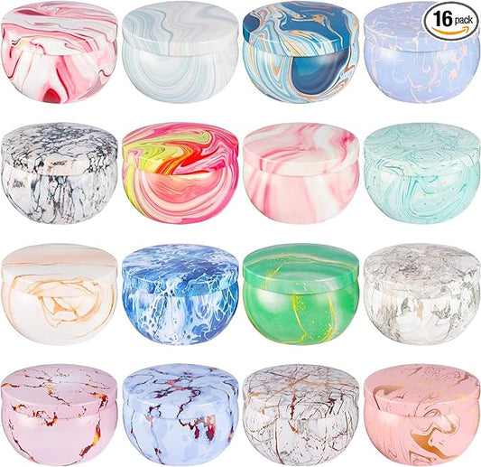 WPONSZU 16 Packs Scented Candle Gift Set for Mom | Woman, 2.5oz Jar Candles for Home Scented Bath Yoga, Natural Soy Wax, Fragrance Candle for Mothers Day, Birthday, Valentine's Day…