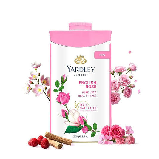 Yardley English Rose Perfumed Talc, 250 g