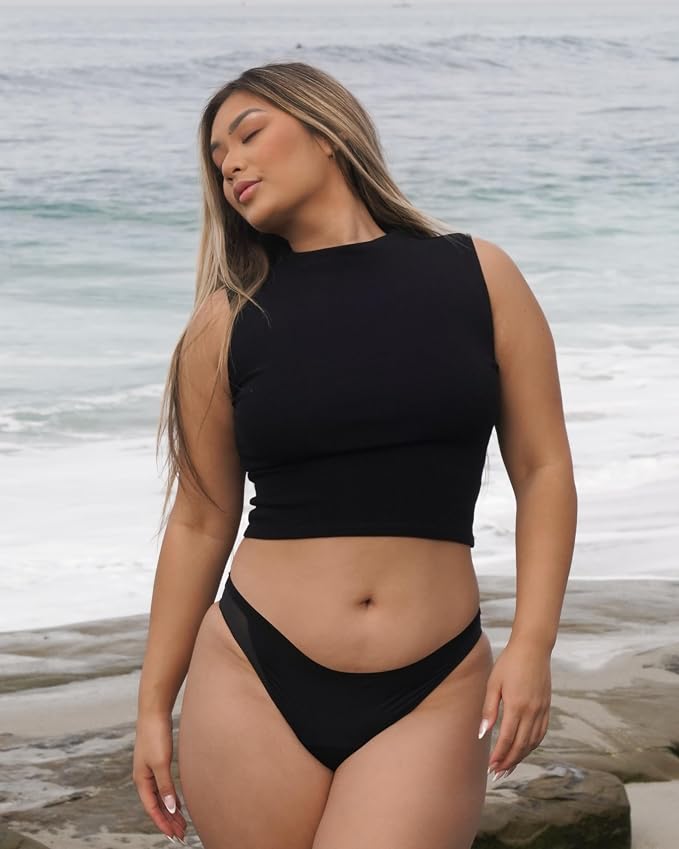 saalt Mesh Bikini Period Underwear, Leakproof Underwear for Women | Low-Rise Bikini Fit, and Breathable Fabric