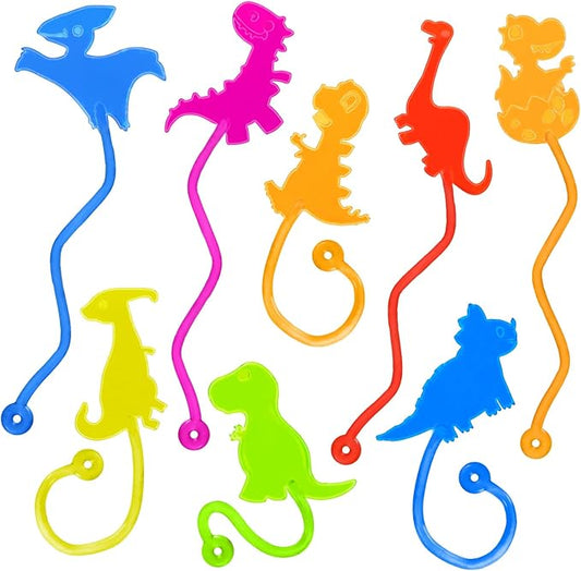 30 PCS Sticky Hands Bulk Dinosaur Party Favors for Kids 4-8,8-12 Year Stretchy Sticky Hand Feet Goodie Bags Stuffers for Kids Small Mini Classroom Prizes End of Year Student Gifts Birthday Trinkets