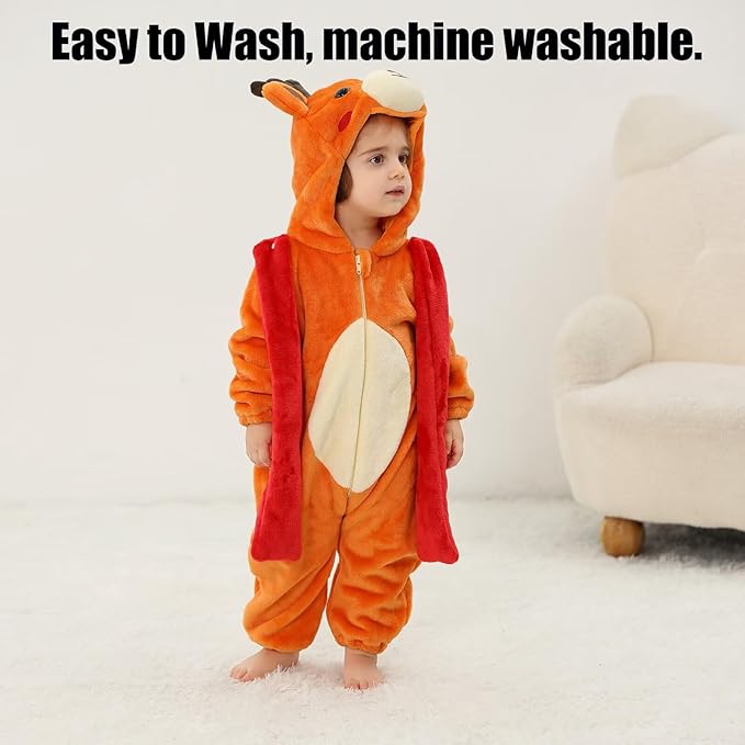 Baby Animal Costumes Unisex Toddler Outfit Halloween Dress Up Romper