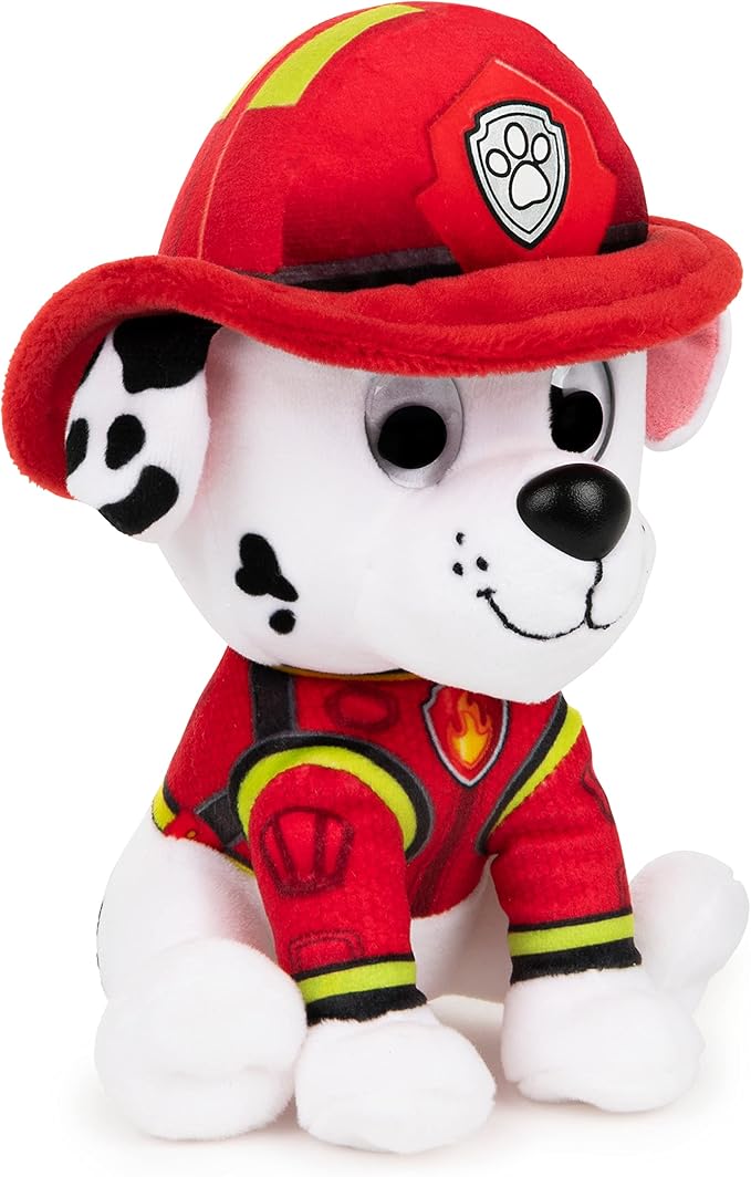 GUND PAW Patrol: The Movie Marshall Plush Toy, Premium Stuffed Animal for Ages 1 and Up, 6”