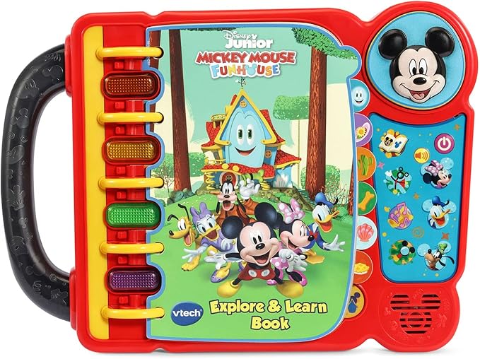 VTech Disney Junior Mickey Mouse Funhouse Explore and Learn Book