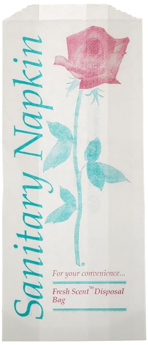 8B02 Sanitary Napkin Disposal Bag (Case of 1000)