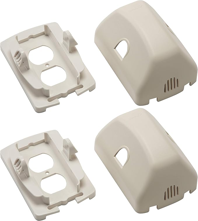 Safety 1st Outlet Cover/Cord Shortner, White, 2 Count