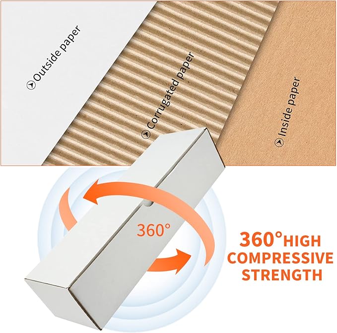 6-Pack • 4800-count Trading/Gaming Card Storage Box/Trading Card Storage Box/Card Box Cardboard For Toploader Standard Card/Sports Game Collector Boxes