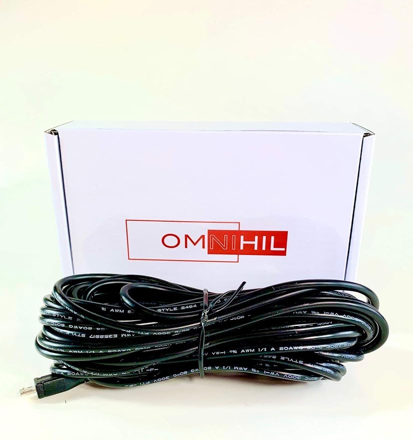 OMNIHIL 30 Feet Long High Speed USB 2.0 Cable Compatible with Renpho Body Composition Scale Model: ES-BR003