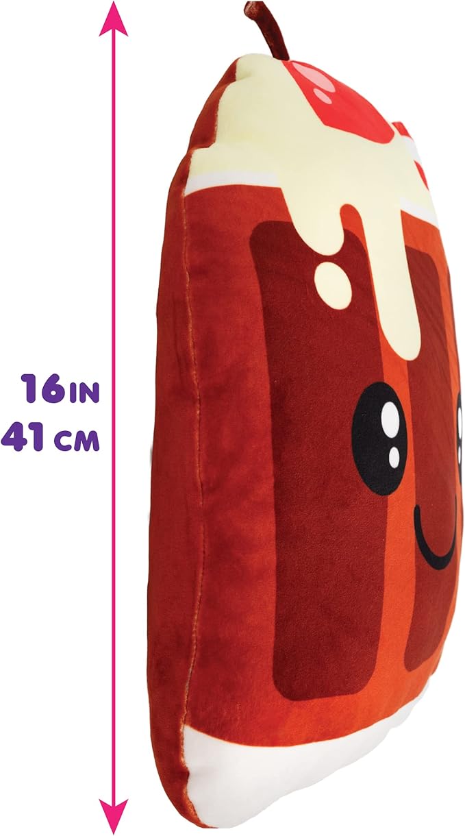 Scentco Smillows - Patented Gourmet Scented Stuffed Plush Pillows (Root Beer) - Accent, Throw, Decorative Pillows - Kids Room Decor, Gift for Kids