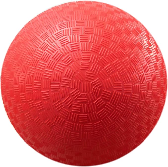 AppleRound 4-Pack of 5 Inch Small Playground Balls for Toddlers Kids with Air Pump - Kickball, Handball for Outdoor Kindergarten Preschool Games