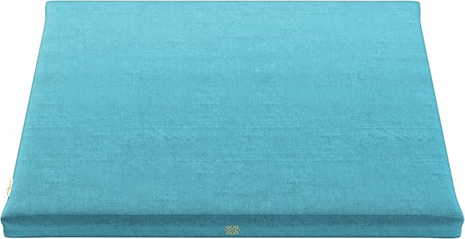 Mindful & Modern Zabuton Meditation Mat - Cotton Filled Yoga and Meditation Pad - Zabuton Meditation Cushion for Kneeling and Sitting Support - Large Rectangular Sitting Floor Pillow for Bench or Zafu