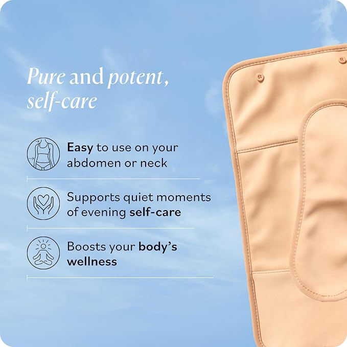 Sky Organics 8 oz Castor Oil w/Wraps | Reusable Organic Castor Oil Pack to Boost Body's Wellness, Encourage Rest & Relaxation | Adjustable Elastic Straps Cotton Durable Easy to Use