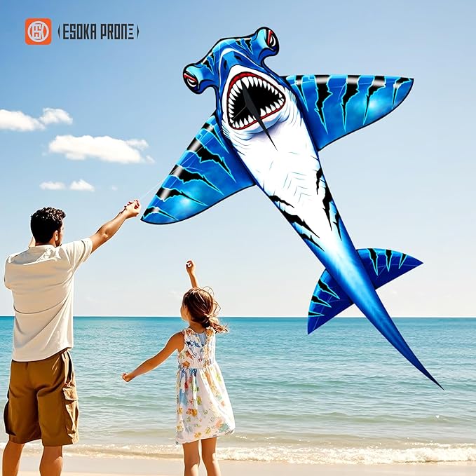 Large Kite with String Reel, Safe and Easy to Fly Kites for Kids and Adults,Outdoor Parent-Child Toy Gift,Perfect for Beach Park Family Outdoor Activities and Games.