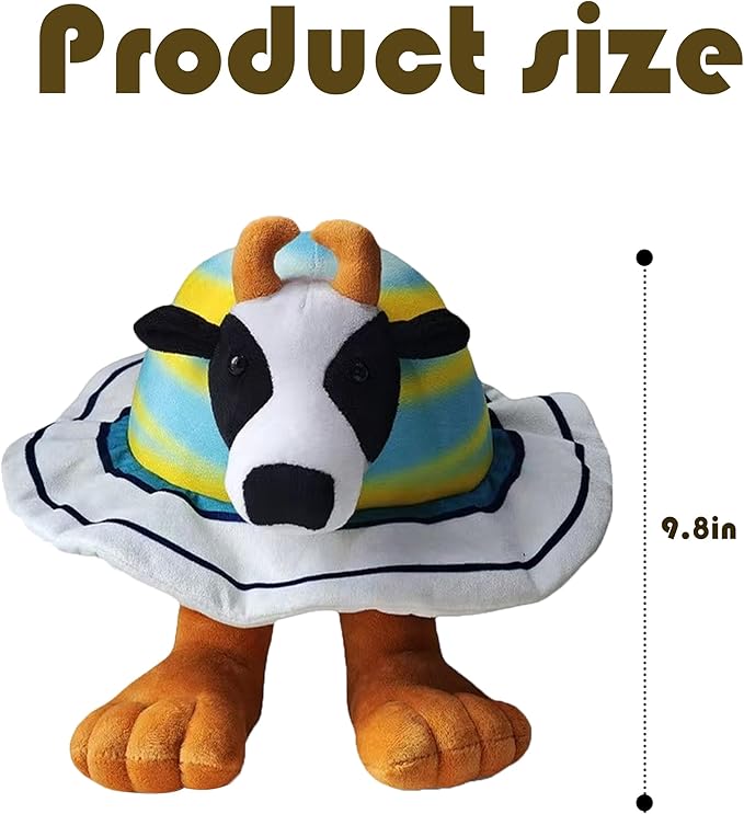Zenitsu La Vaca Saturno Saturnita Plush Italian Brainrot Expressive Doll Funny & Unique Gift for Boys and Girls, Creative Home Décor Plush Toy for Christmas, Birthday
