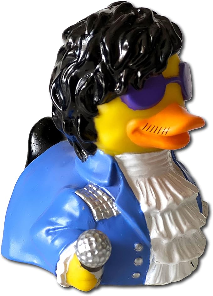 CelebriDucks - Paddle Like It's 1999 - Floating Rubber Ducks - Collectible Bath Toy Gift for Kids & Adults of All Ages