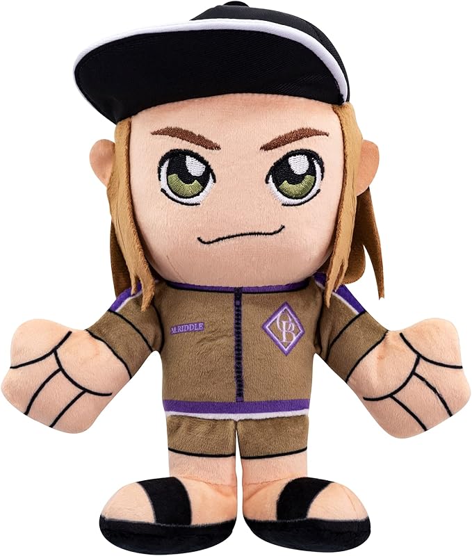 Bleacher Creatures WWE Matt Riddle 8" Kuricha Sitting Plush- Soft Chibi Inspired Toy