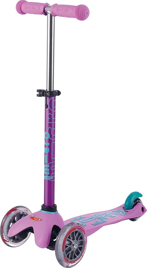 Micro Kickboard - Mini Deluxe - Three Wheeled, Lean-to-Steer Swiss-Designed Micro Scooter