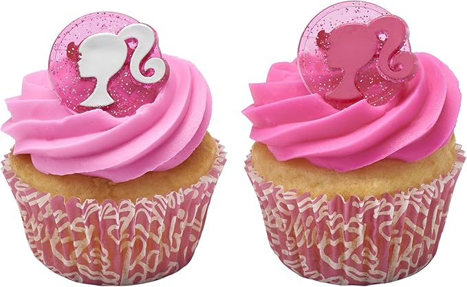 Barbie™ Baking Cups By DecoPac | Pink | 1.8" Cupcake Liners, Greaseproof Paper Cases for Muffins and Cupcakes, Pack of 48