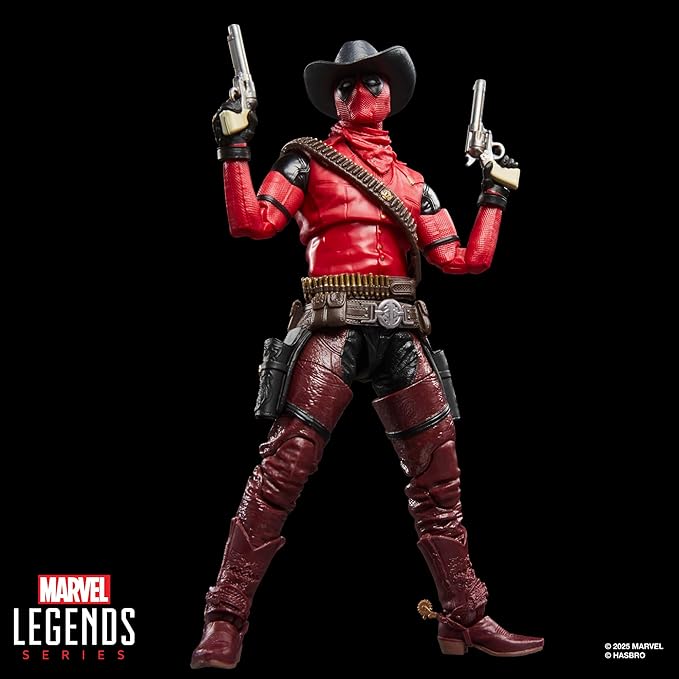 Marvel Legends Series Cowboypool, Marvel Studios' Deadpool & Wolverine Movie Collectible 6-Inch Action Figure Gift