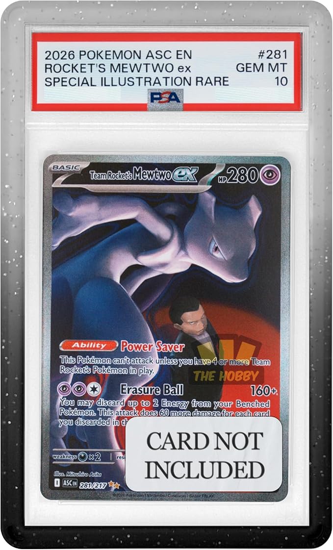 Bumper Guard for PSA Graded Cards ONLY | Limited Edition Gradient Slab Edge Protector | 1 Pack Granite