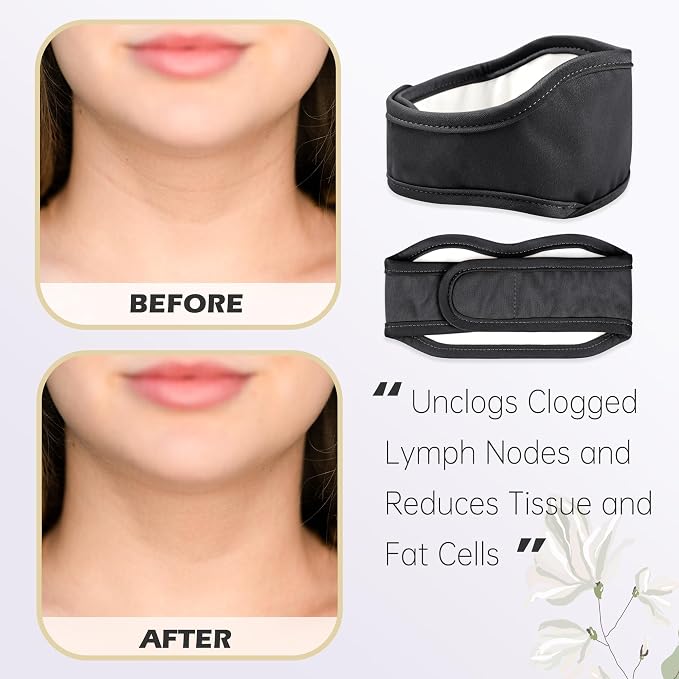 2 Pack Castor Oil Pack Wrap Organic Cotton for Liver Detox, Reusable Castor Oil Compress Highly Absorbent Anti Oil Leak, Black（Oil are Not Include