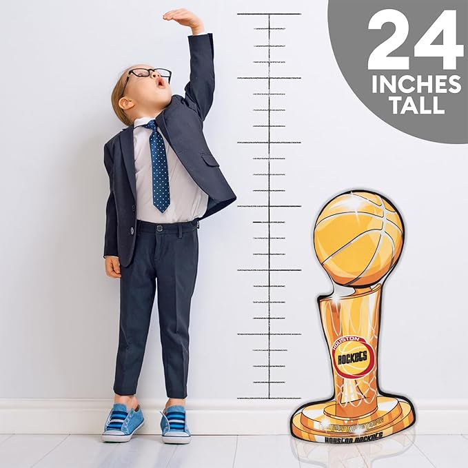Bleacher Creatures Houston Rockets Larry O'Brien Trophy 24" NBA Bleacher Buddy - Soft Plush Toy
