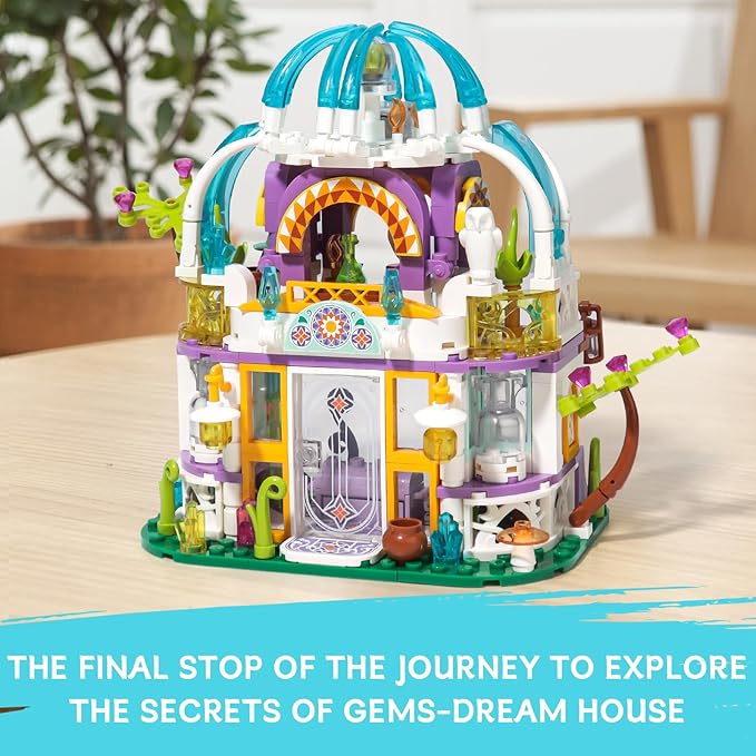 Friends House Building Set with LED Light,Compatible with Lego Friends Construction Educational Building Toys for Girls Boys Ages 6-12 and up 413PCS
