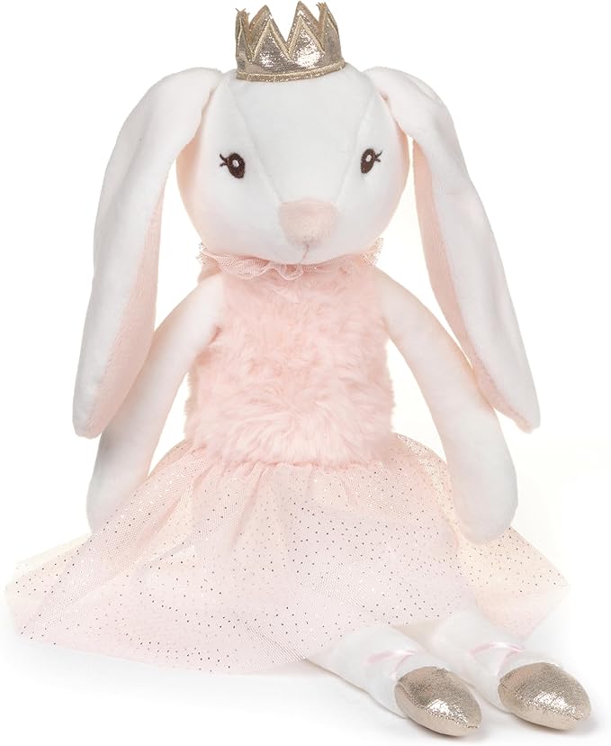 Bearington Collection Ballerina Stuffed Animal - Ballet Doll - Dance Recital Gifts for Girls - Bunny Brise - 16"