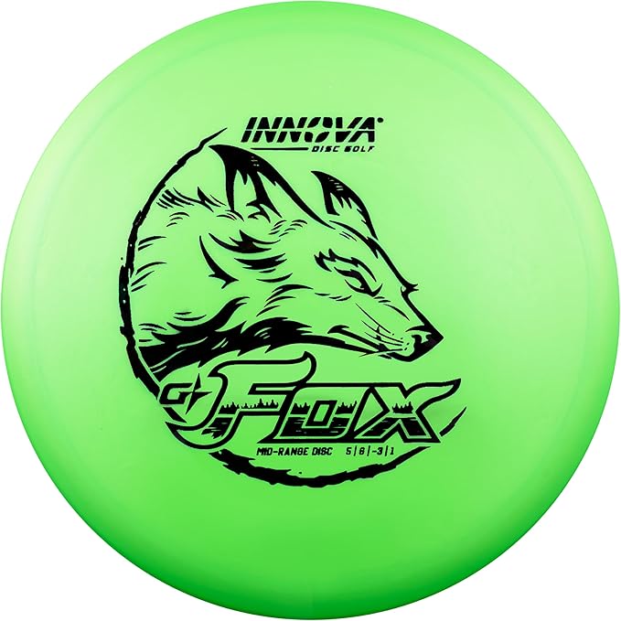 Innova GStar Fox Disc Golf Mid-Range, Far Gliding Mid-Range Disc (Colors Will Vary)