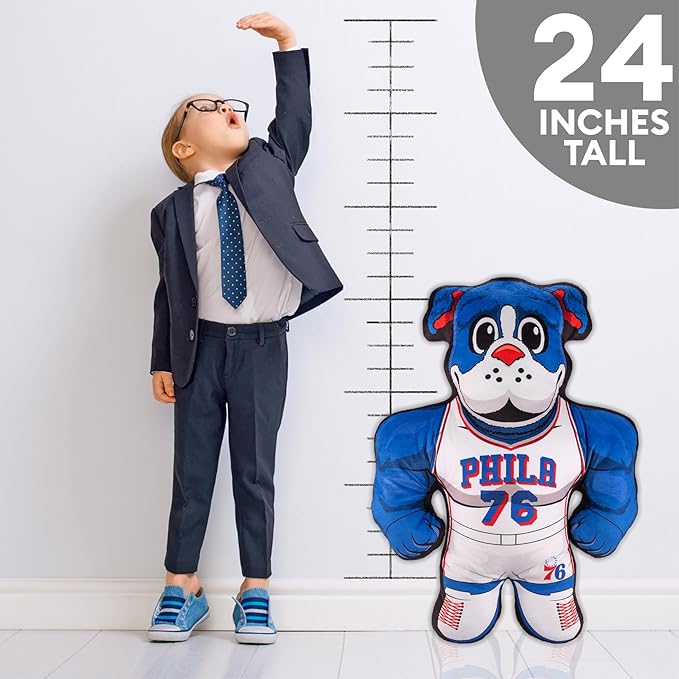Bleacher Creatures Philadelphia 76ers Franklin 24" NBA Mascot Bleacher Buddy - Soft Plush Toy