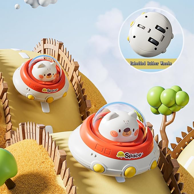 4PCS Animal Cars Toddler Toys,Baby Toys 1 Year Old,Press and Go Car 1 Year Old Girl Toys,Baby Valentines Day Gifts Toys for 1 2 Year Old Girls