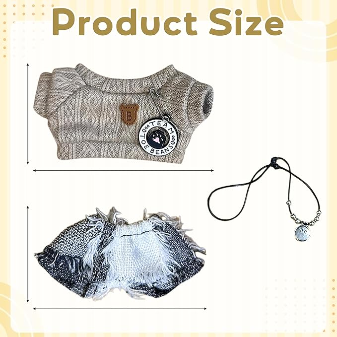 Clothes Fit for 17CM Doll, Fashion Doll Clothes Outfit Set Cute Theme Designer Toys Dress Accessories for Collector Fans Display (Cityman)